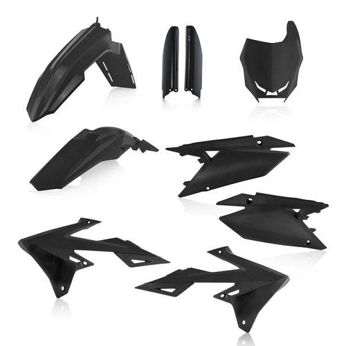 Acerbis Full Plastics Kit Black for Suzuki RM-Z450 2018