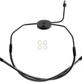 Magnum Designer Series Non-ABS Lower Front Brake Line Karbon Fiber #77005