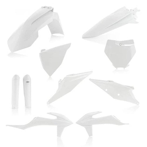 Acerbis Full Plastics Kit 20 White #2726496811 KTM
