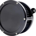 Feuling BA Series Air Cleaner Black With Solid Cover/Black Filter #5543