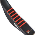 Dcor Ribbed Seat Cover Black/Black/Red #30-10-080 for Honda CRF110F 2019-2023