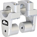 Rox Speed FX Pivoting Risers 2" Silver #1R-P13R-2125 BMW R 1200/1250 Liquid Cool