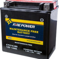 Wps Fire Power CTX16-BS Maintenance Free Battery #CTX16-BS