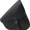 Willie & Max Leather Swingarm Bag Black w/ Matte Black Buckle #59906-00