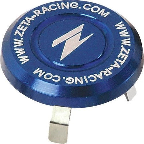Zeta Universal Steering Stem Cap Blue