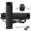 Avon Heated Custom Contour Grips Cable Throttle Black #CC-86-ANO-HT