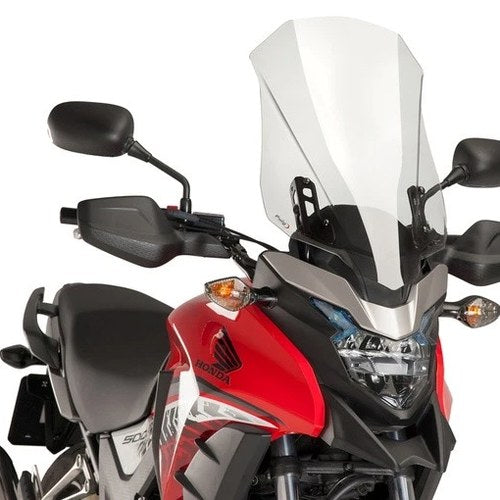 Puig Touring Windscreen Clear #8901W for Honda CB500X/CB500X ABS 2016-2017