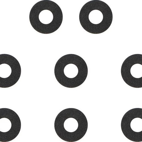 James Rocker Cover Washers Top Fiber 8-Pack #JGI-6114-F Harley Davidson