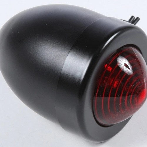 HardDrive Bullet Marker Light Dual Filament Satin Black with Red Lens