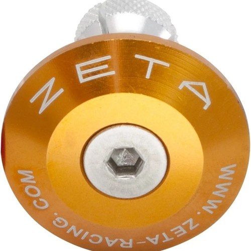 Zeta Bar End Plugs Gold 35mm