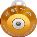 Zeta Bar End Plugs Gold 35mm