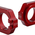 Works Connection Axle Blocks Red #17-205 for Honda Crf 450/CRF 250/CR125R