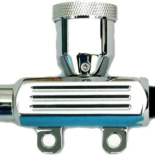 HardDrive Smooth Brake Master Cylinder Rear Chrome
