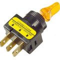 Grote Industries Toggle/Lever Style On/Off Switch with Light Yellow 20A