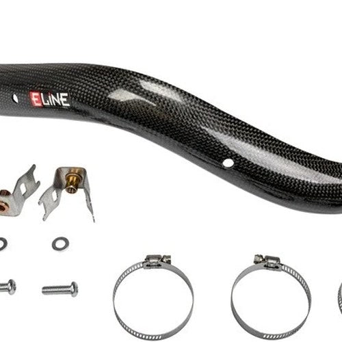 E-Line Carbon Fiber Heat Shield for Factory Header Husqvarna FE 350 2017-2019