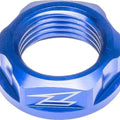 Drc Hard Ware Axle Nut Blue M22x32-P1.5 H12 #ZE93-8056