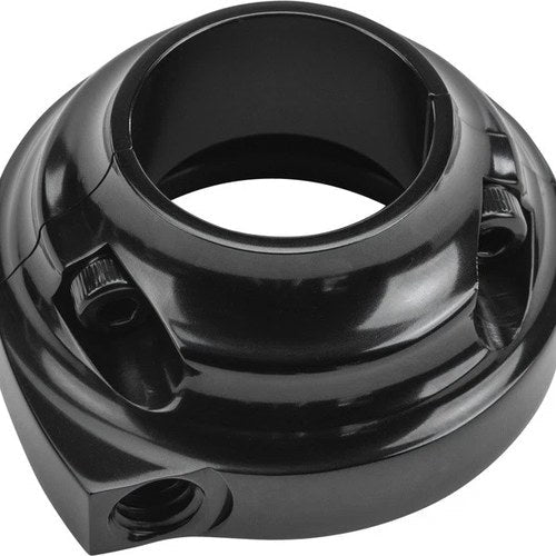HardDrive Billet Throttle Clamp Single Cable Screw-In Type Black
