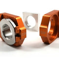 Works Connection Elite Axle Blocks Orange #17-264 KTM/Husqvarna