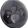 Letric Lighting Premium LED Projector Headlight 7" Black