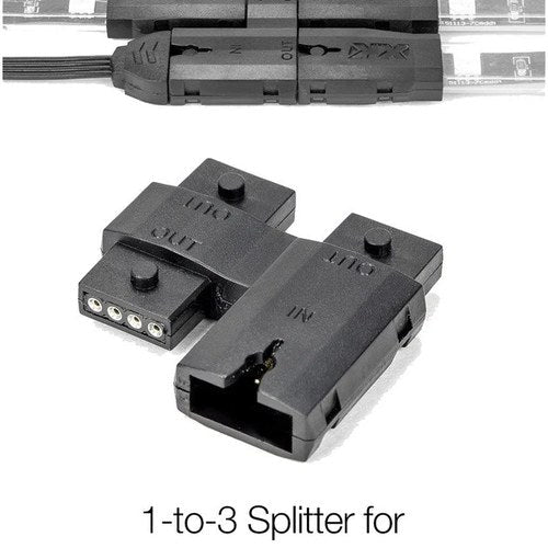 XK Glow 1 to 3 Splitter Block