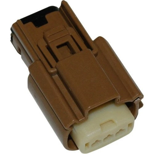 Namz Molex MX 150 Female Connector 3-Pin Brown #NM-33471-0303 Harley Davidson