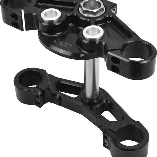 Hawg Halters Dominator Track Style Triple Tree 49mm Black #49FLAR3-TS14