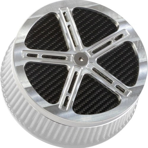 Hofmann Designs Universal Billet Air Cleaner Cover 5.5"Raw