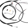 Burly Handlebar Cable/Line Kit for 14" Hangers w/ABS Black #B30-1176