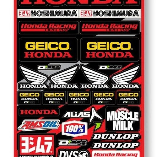Dcor Universal Decal Sheet for Honda Geico