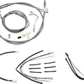 Burly Handlebar Cable/Line Kit for 18" Hangers w/ABS Stainless #B30-1160