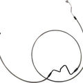 Magnum Designer Series DOT Extended ABS Lower Brake Line Kit Black Pearl AS47018