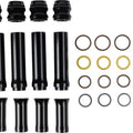 Arlen Ness 10-Gauge Pushrod Cover Set Black 4-Pack #03-636 Harley Davidson