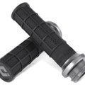 Odi Hart-Luck Signature V-Twin Lock-On Grips Black/Gun Metal #V31HCW-BH-H