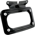 Kuryakyn Curved License Plate Frame Black #3149 Harley Davidson