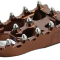 Flo Motorsports Touring Brake Pedal Pad Bronze Harley Davidson Touring