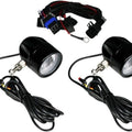 Custom Dynamics ProBEAM LED Halo Fog Lights Black #PB-FOG-IND-B Indian