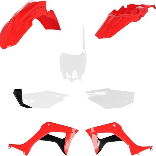 Acerbis Full Plastics Kit 21 Original 2861937118 for Honda CRF110F 2019-2021