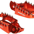 Rfx Pro Aluminum Footpegs Orange #FXFR 50300 99OR KTM