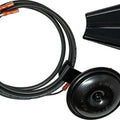 Kodlin Horn Relocation Kit Gloss Black Harley Davidson Road Glide/Street Glide