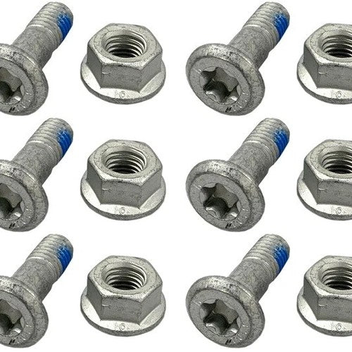 Rfx Sprocket Bolt & Nut Kit M8 x 25mm #FXSB 50100 55SV