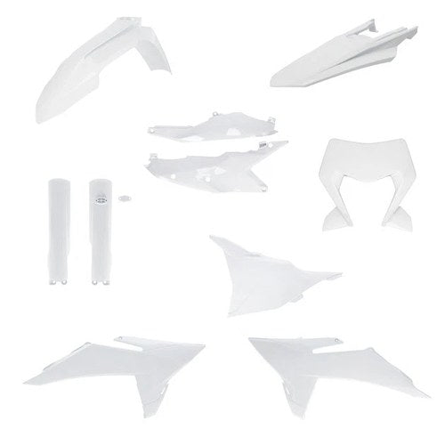 Acerbis Full Plastic Kit White #2988060002 KTM