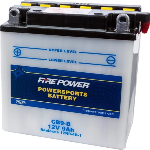 Wps Fire Power CB9-B Battery #CB9-B Kawasaki/Honda Eliminator 125/VTR250/Custom