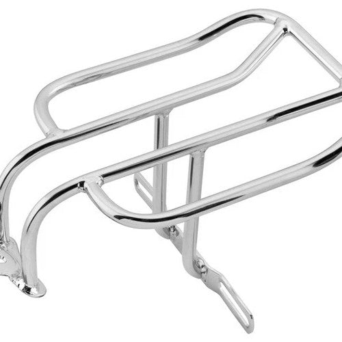 Biker's Choice Luggage Rack for 2-Up Seats Chrome Harley Davidson Sportster