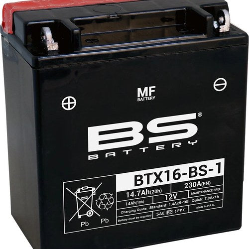 BS Battery Maintenance Free Battery BTX16-BS-1 #300623 for Suzuki