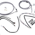 Burly Handlebar Cable/Line Kit for 16" Hangers w/ABS Stainless #B30-1162