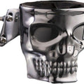 Kruzer Kaddy Skull Perch Mount Cup Holder Chrome