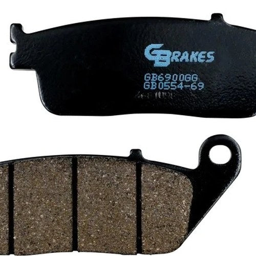 GBrakes Semi-Metallic Brake Pads Front for Suzuki/Yamaha Burgman 650/Zuma 125
