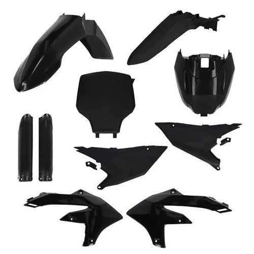 Acerbis Full Plastics Kit Black #2988230001 for Yamaha YZ450F 2026