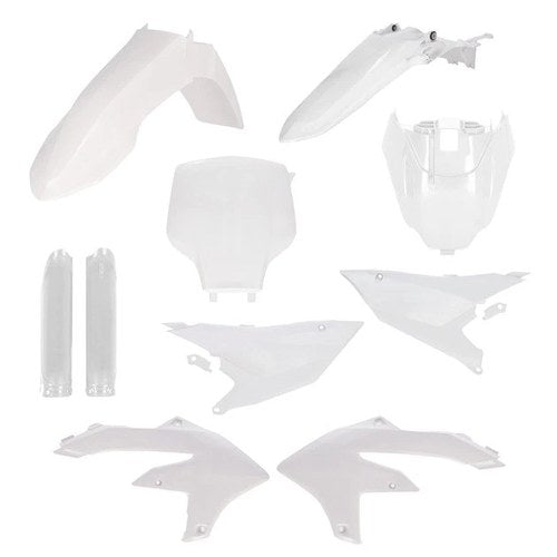Acerbis Full Plastics Kit White #2988230002 for Yamaha YZ450F 2026