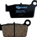 GBrakes Semi-Metallic Brake Pads Rear #GB0560-69 for Gas/Kawasaki/TM/Yamaha